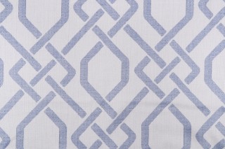 Thibaut Seagate W80019 Woven Solution Dyed Acrylic Outdoor Fabric in Marine Blue