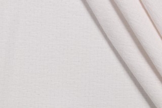 Thibaut Interlude W80063 Woven Solution Dyed Acrylic Chenille Outdoor Fabric in White