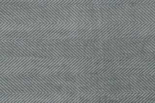 Thibaut Hillside Herringbone W72936 Woven Chenille Upholstery Fabric in Aqua