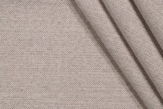 1 Yard Crypton Mina High Performance Woven Upholstery Fabric in Flax