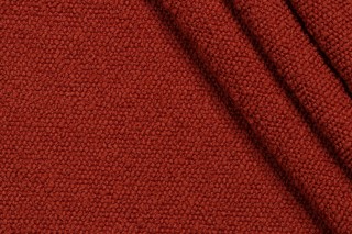 Mazy Woven Upholstery Fabric in Terracotta 