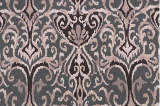 Magnolia Home Winchester Printed Cotton Drapery Fabric in Midnight