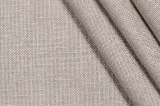 Crypton Wiley High Performance Woven Chenille Upholstery Fabric in Flax