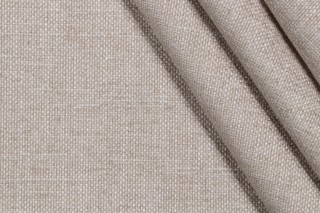 1 Yard Crypton Wiley High Performance Woven Chenille Upholstery Fabric in Flax