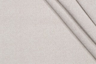 Valdese Weavers Begley Performance Woven Chenille Upholstery Fabric in Ivory