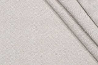 Valdese Weavers Begley Performance Woven Chenille Upholstery Fabric in Ivory