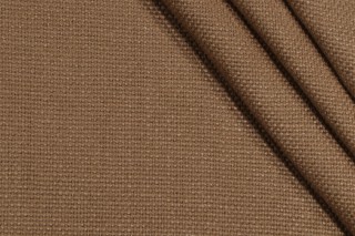 Libeco BW Woven Linen Upholstery Fabric in Camel 