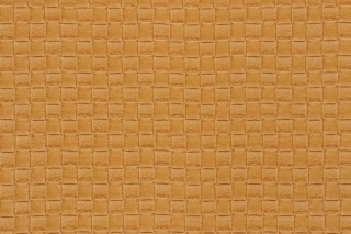 Basketweave Vinyl Upholstery Fabric in Goldenrod 