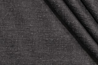 Crypton Granbury High Performance Woven Chenille Upholstery Fabric in Graphite 