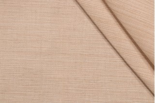 Seaside Solid Woven Polyester Outdoor Fabric in Parchment