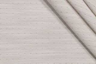 Drift Spot Woven Polyester Outdoor Fabric in Silver