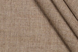 Robert Allen Swift Texture Woven Upholstery Fabric in Sandstone