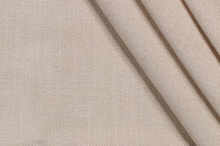 Crypton Silex High Performance Woven Chenille Upholstery Fabric in Custard