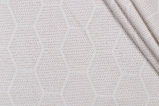 Calloway Woven Solution Dyed Acrylic Outdoor Fabric in Snow