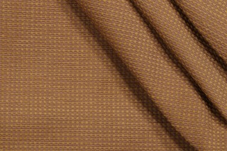 Grey Watkins Telluride Woven Chenille Upholstery Fabric in Faune/Gold for Scalamandre