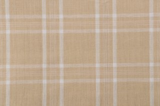 Fonthill Verity Check Woven Decorator Fabric in Neutral/Multi for Scalamandre