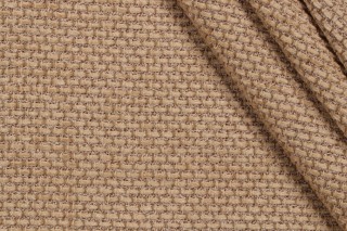 Scalamandre Bar Harbor Woven Chenille Upholstery Fabric in Straw
