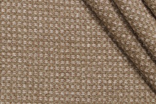 Scalamandre Celtic Woven Chenille Upholstery Fabric in Taupe