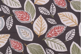 Covington Honshu Printed Cotton Drapery Fabric in 964-River Rock