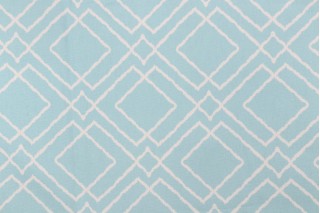 Covington Jacava Printed Cotton Drapery Fabric in 59-Laguna