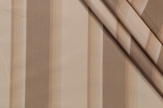Fonthill Albinono Silk Decorator Fabric in Taupe for Scalamandre