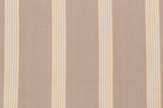 Fonthill Soline Stripe Woven Decorator Fabric in Yellow/Multi for Scalamandre