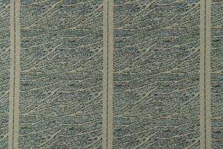 Scalamandre Merill Stripe Chenille Tapestry Upholstery Fabric in Aqua