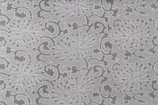 Vern Yip Trend Fazia Printed Drapery Fabric in Grey for Fabricut