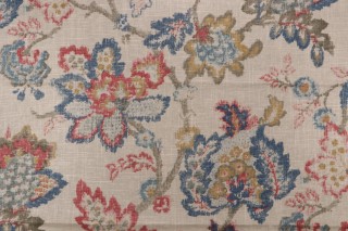 Braemore Renato/Cir Printed Linen Blend Drapery Fabric in Linen