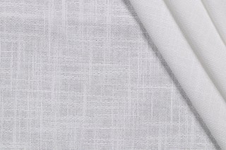 Norden Semi-Sheer Drapery Fabric in White