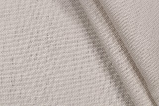 Chiara Woven Linen Decorator Fabric in Silver
