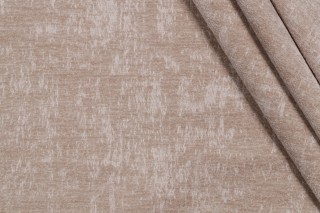 Adige Woven Chenille Upholstery Fabric in Ecru