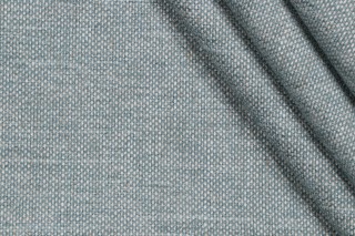 1 Yard Crypton Wiley High Performance Woven Chenille Upholstery Fabric in Pool