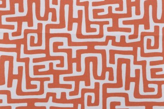 Premier Prints Enid Printed Polyester Outdoor Fabric in Fiesta