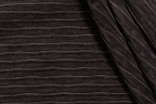 PK Lifestyles Pleat Chenille Upholstery Fabric in Truffle 
