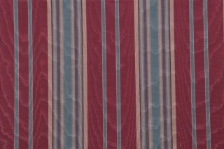 Scalamandre Byblos Moire Decorator Fabric in Rose