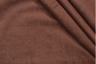 Richloom Wyoming Chenille Upholstery Fabric in Chocolate