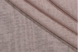 Pastoral Semi-Sheer Drapery Fabric in Linen
