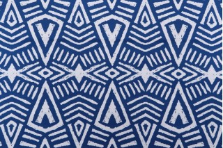 Printed Polyester Outdoor Fabric in Marine