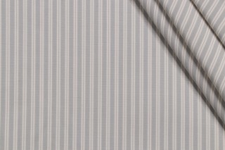Scalamandre Stripe Woven Decorator Fabric in Dove