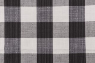 Hestin Woven Decorator Fabric in Black