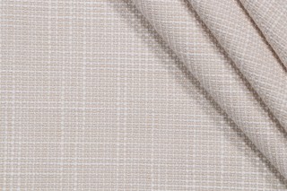 Crypton Bolton High Performance Woven Upholstery Fabric in Bone