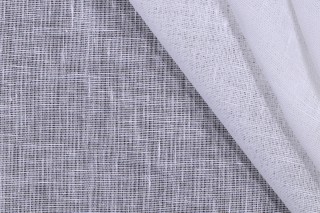 Eden Sheer Drapery Fabric in Snow