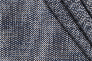 Meza Woven Upholstery Fabric in Dusk