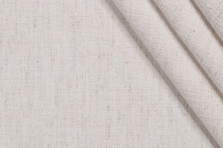 Crypton Nomad High Performance Woven Chenille Upholstery Fabric in Snow