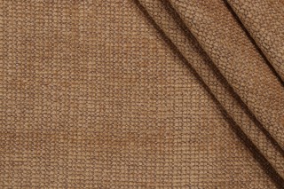 Donghia Tiburon Chenille Upholstery Fabric in Bronze for Scalamandre