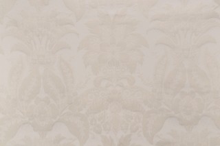 Scalamandre Bassano Damask Decorator Fabric in Cream