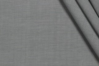 Grey Watkins Woven Decorator Fabric in Smoke for Scalamandre