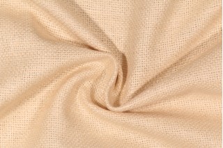 Onyx Age Slubby Woven Silk Drapery Fabric in Buff