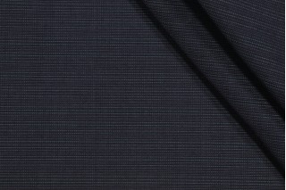 Grayton Solid Woven Oudoor Fabric in Navy Blue
